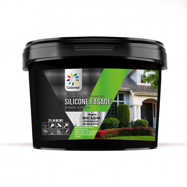 Фарба ВД FASSADE SILICONE TM "COLORINA" (14кг) 000008875 фото