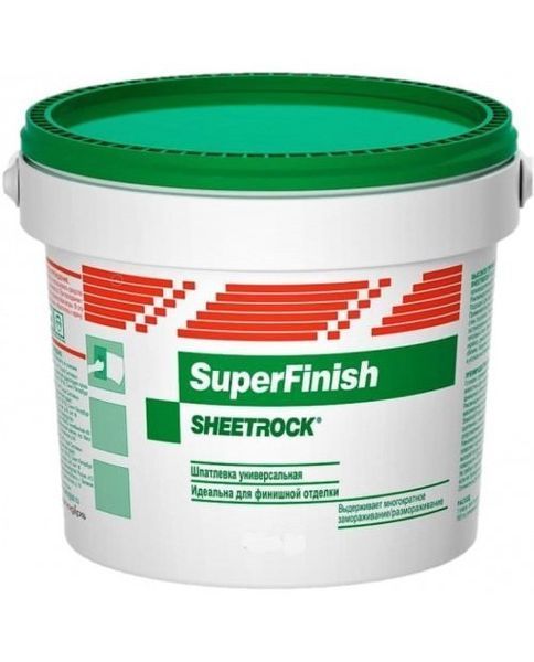 Кнауф SHEETROCK Супер Фініш - Шпаклівка фінішна, 25кг 000000422 фото