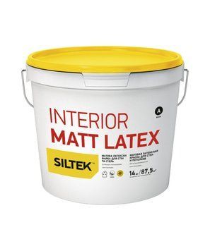 SILTEK INTERIOR MATLATEX Інт-на фарба, база А 7кг 000009045 фото