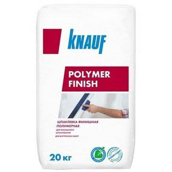 Шпаклевка гіпсова фінішна ТМ Кнауф Polymerfinish 20 кг 000001099 фото